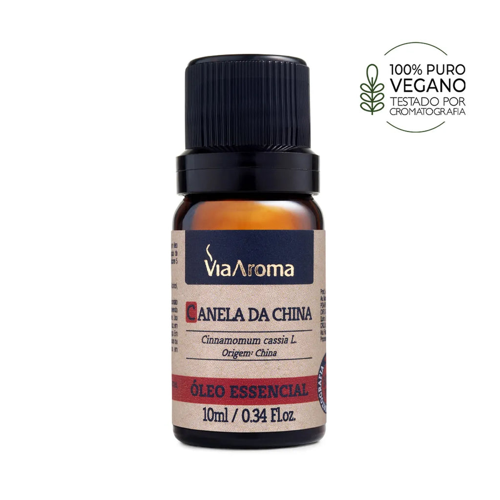 Óleo Essencial Canela da China Via Aroma – 10 ml