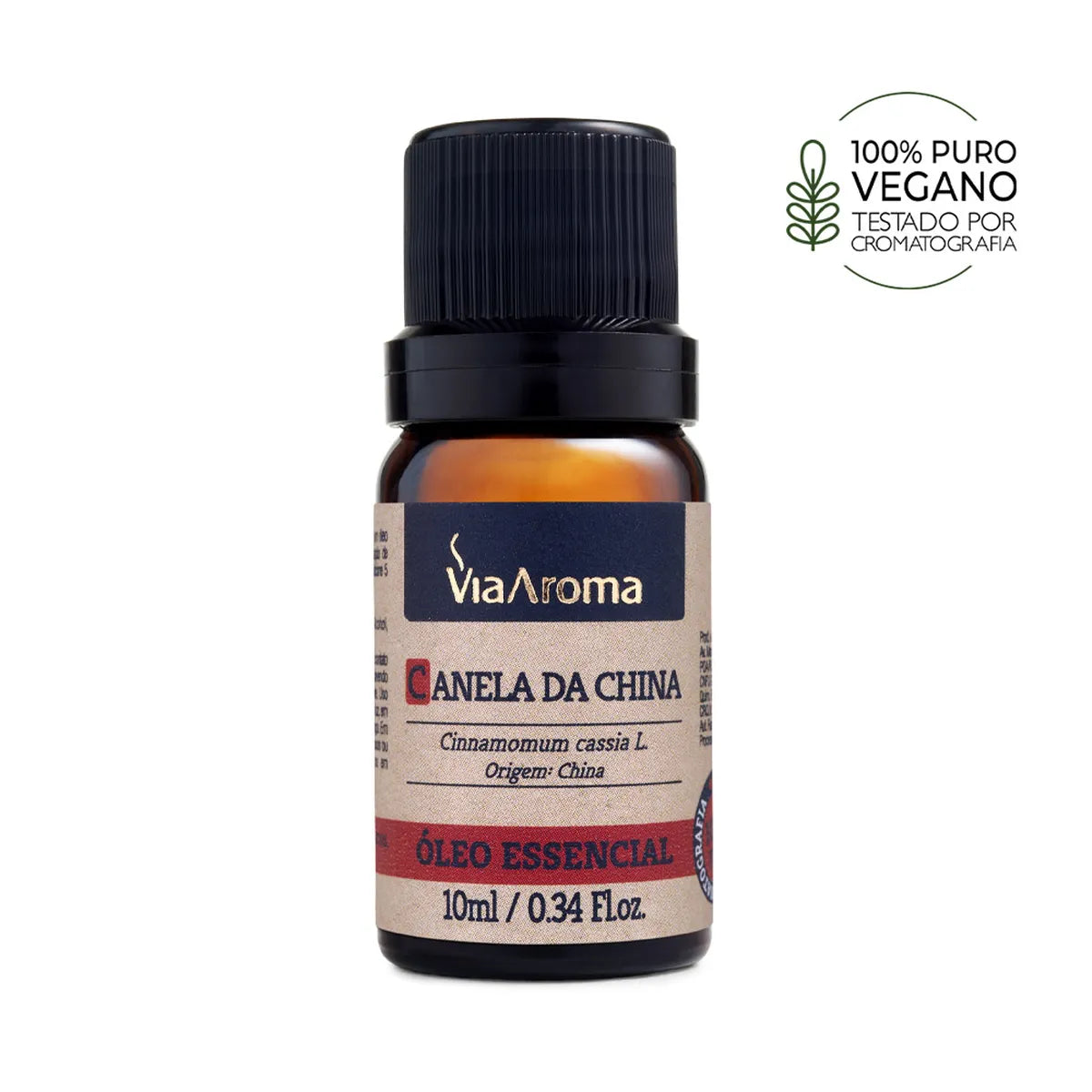 Óleo Essencial Canela da China Via Aroma – 10 ml