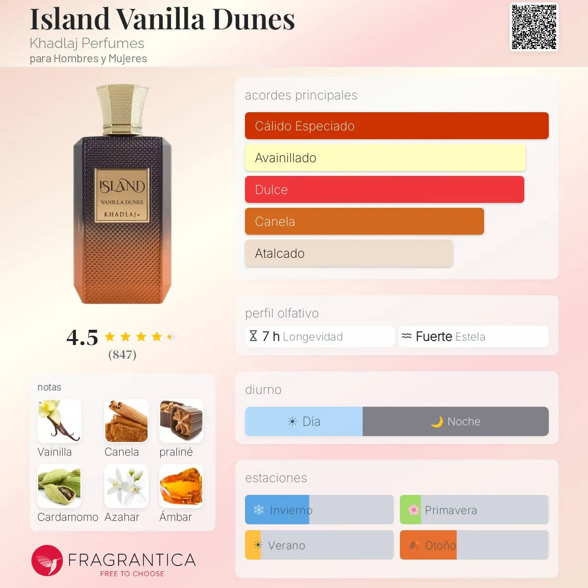 Island Vanilla Dunes Extrait de Parfum 100 ml