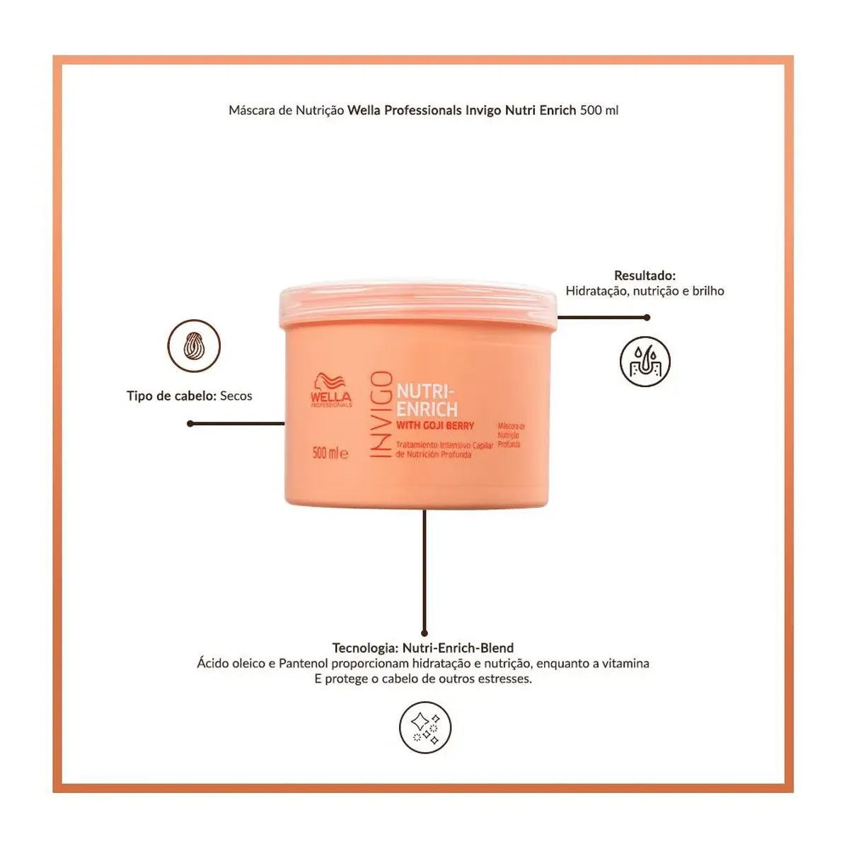 Invigo Nutri‑Enrich Máscara 500 ml