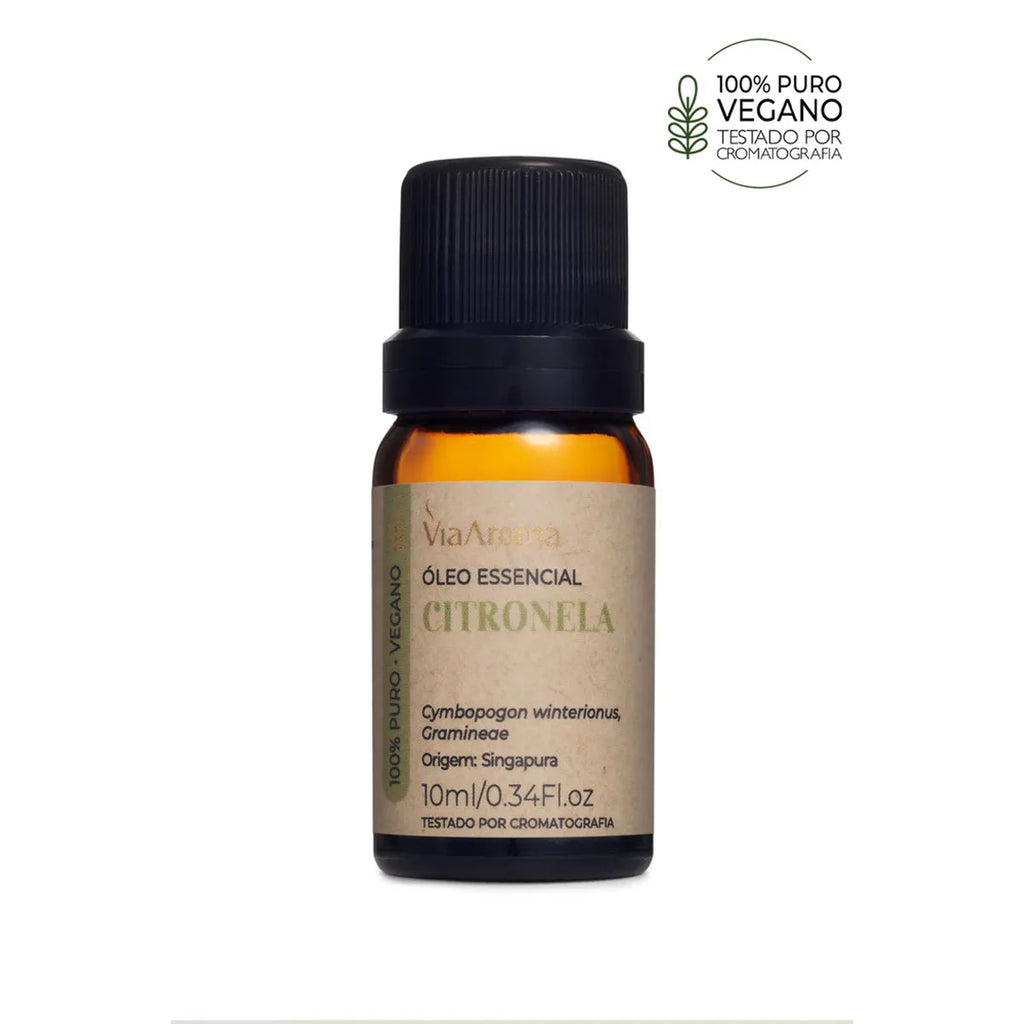 Óleo Essencial Citronela Via Aroma – 10 ml