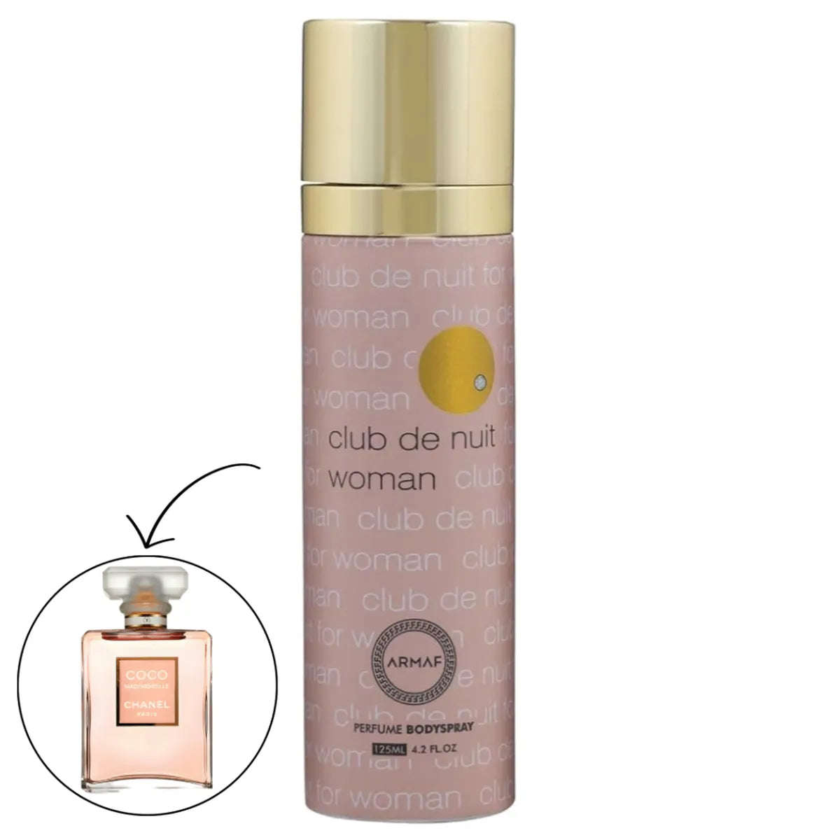 Club De Nuit Women Body Spray 125 ml