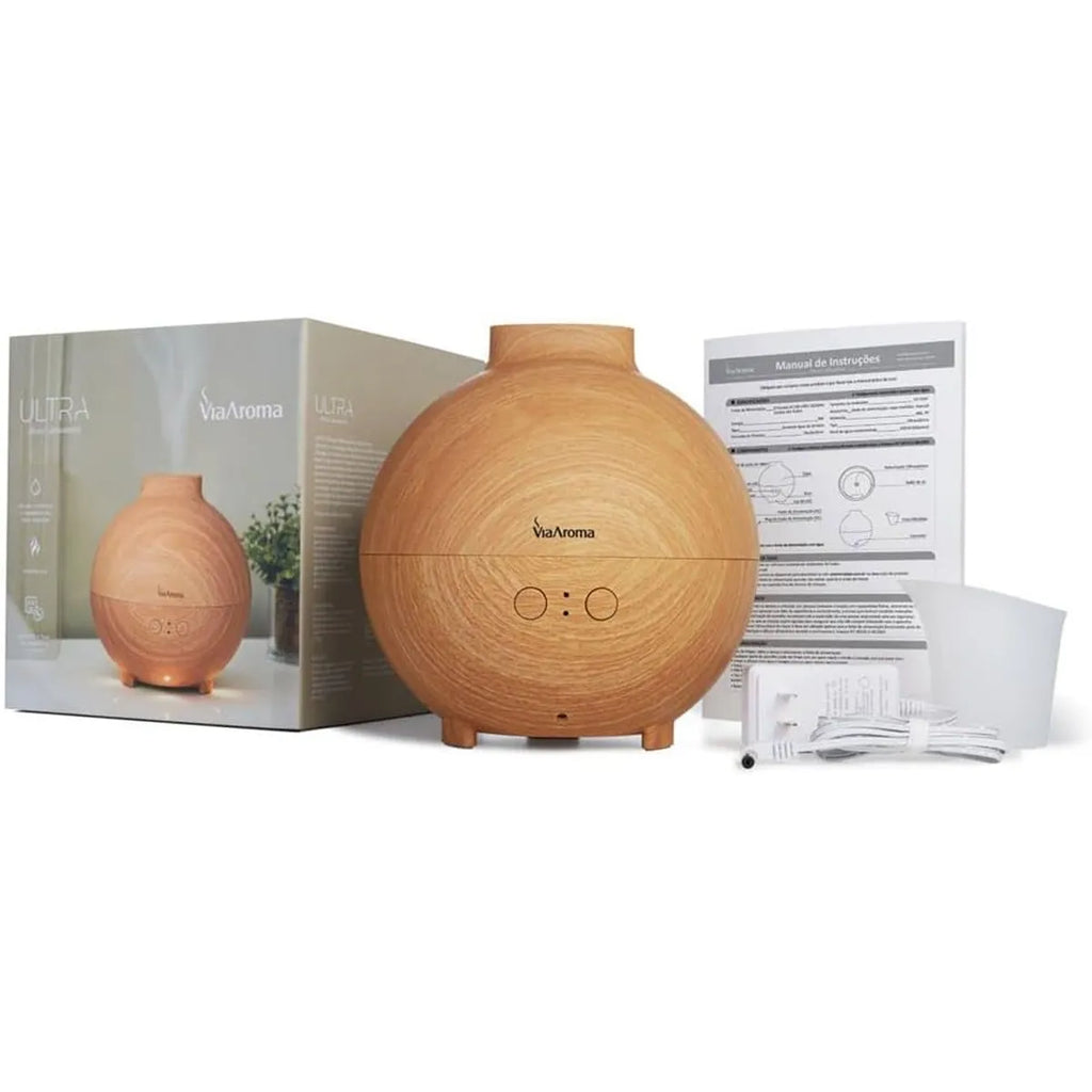 Difusor Eletrico Ultrassonico 600Ml Ultra Via Aroma
