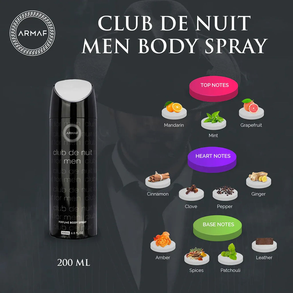 Club De Nuit Intense Body Spray 200 ml