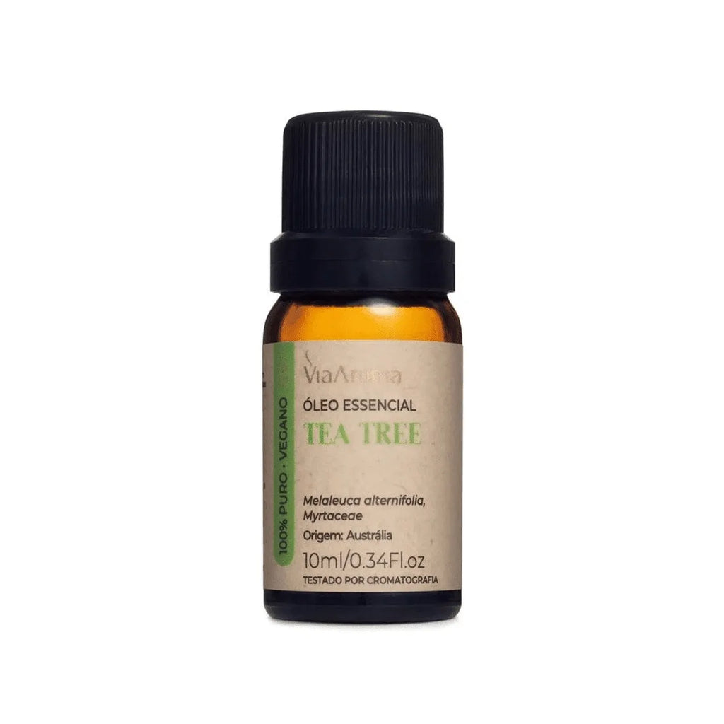 Óleo Essencial Tea Tree (Melaleuca) Via Aroma – 10 ml