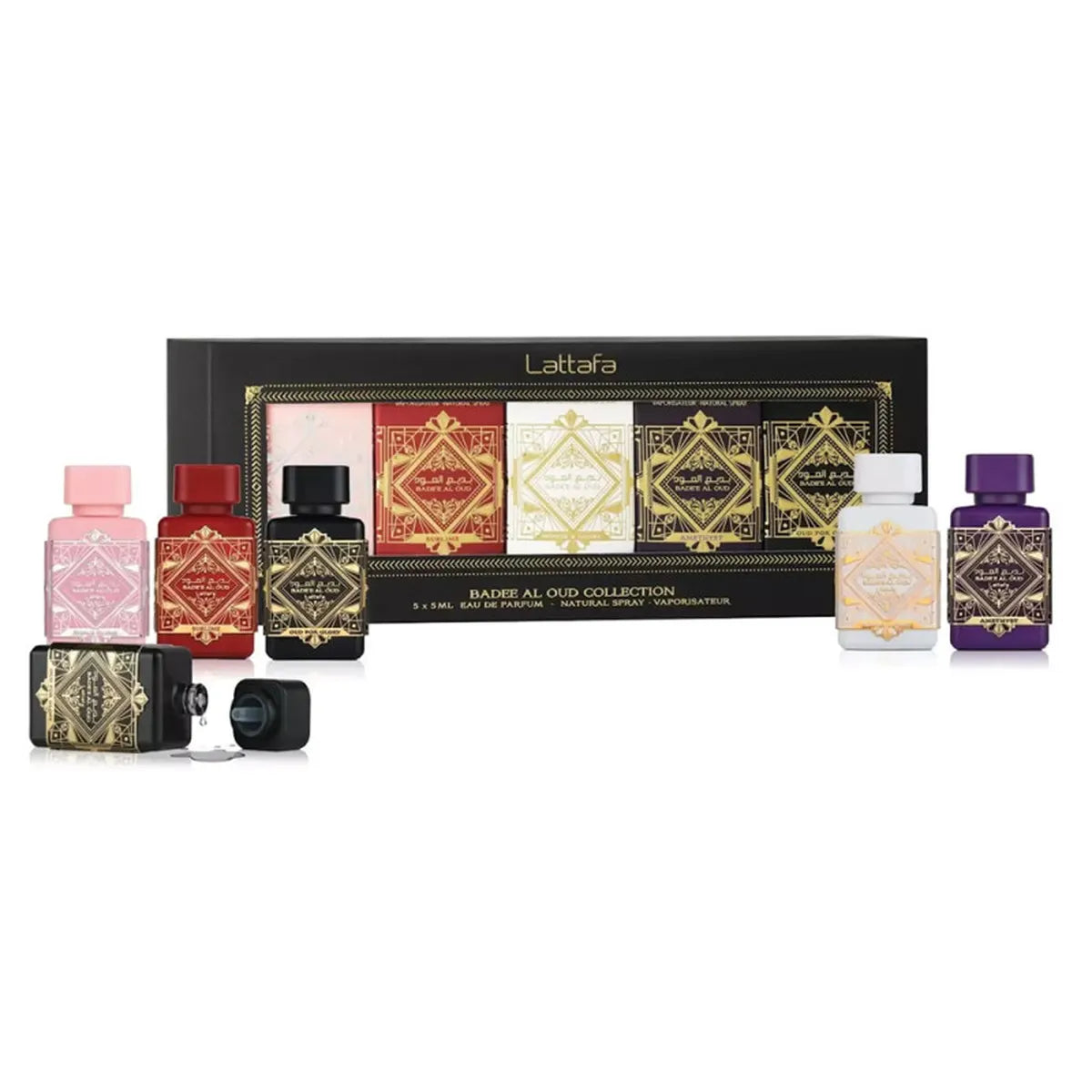 Kit Badee Al Oud Collection 5×5 ml Unissex