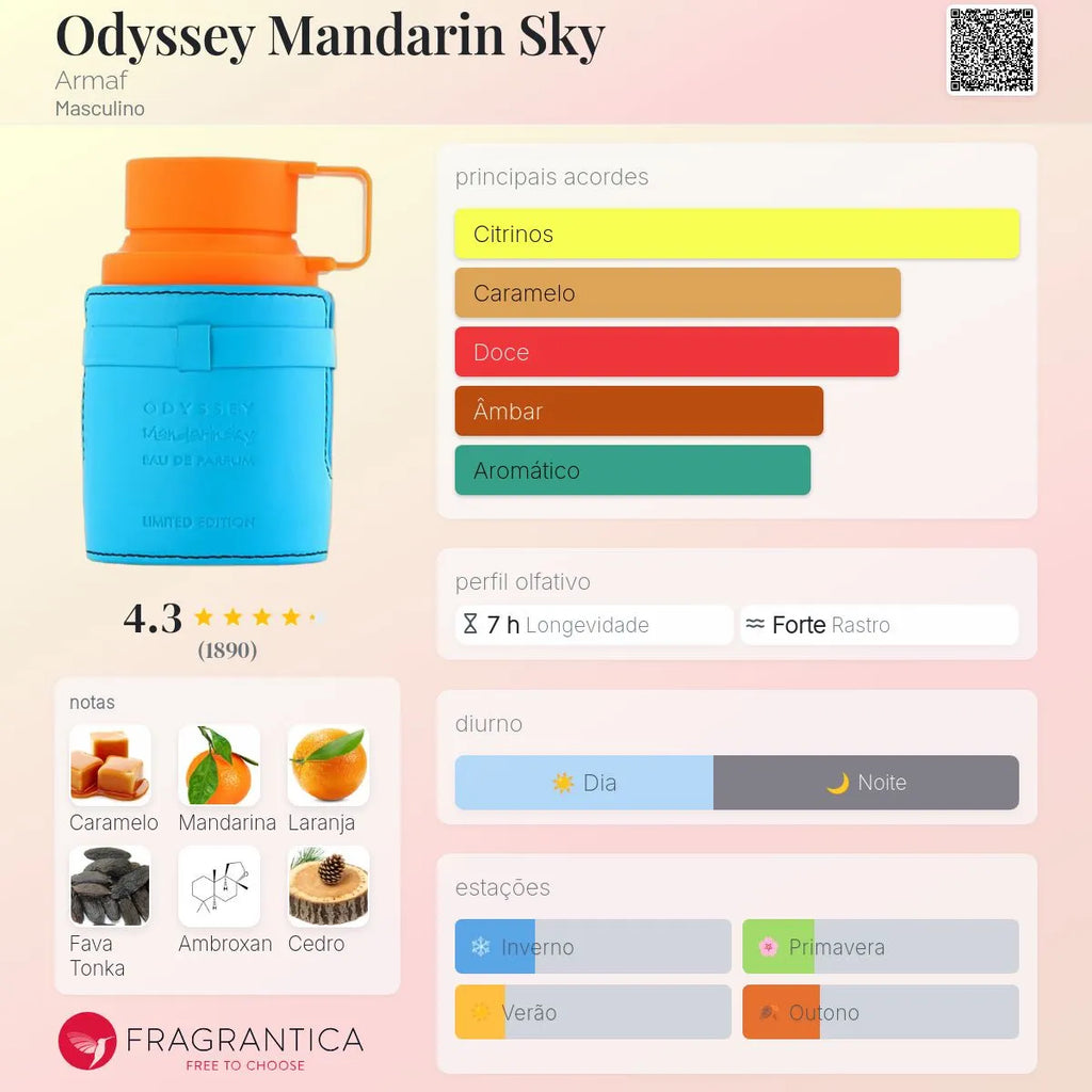 Odyssey Mandarin Sky EDP 100 ml