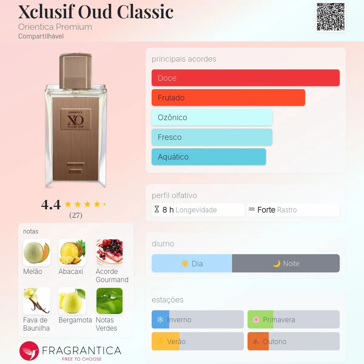 XO Xclusif Oud Classic EDP 60 ml