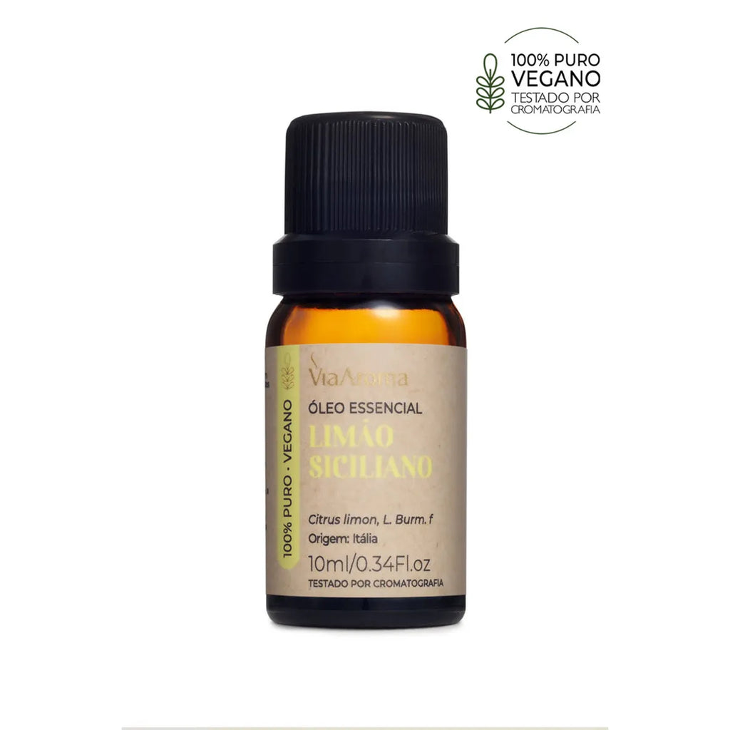 Óleo Essencial Limão Siciliano Via Aroma – 10 ml