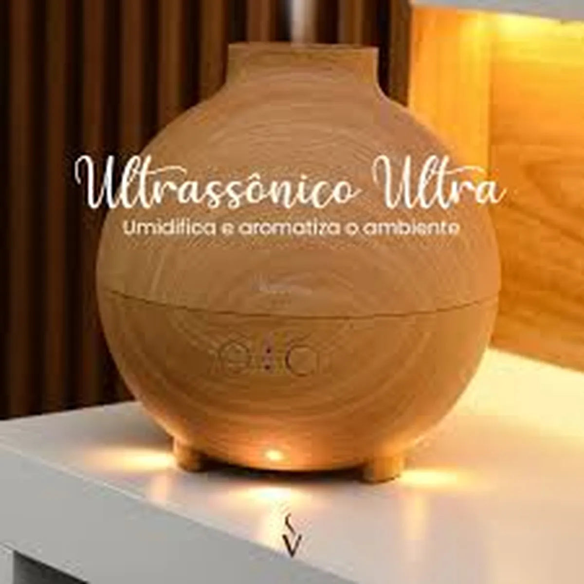 Difusor Eletrico Ultrassonico 600Ml Ultra Via Aroma