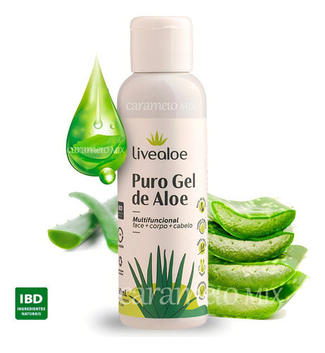 Puro Gel de Aloe Livealoe – 60 ml