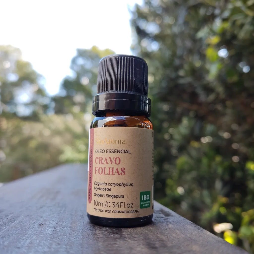Óleo Essencial Cravo Folhas Via Aroma – 10 ml