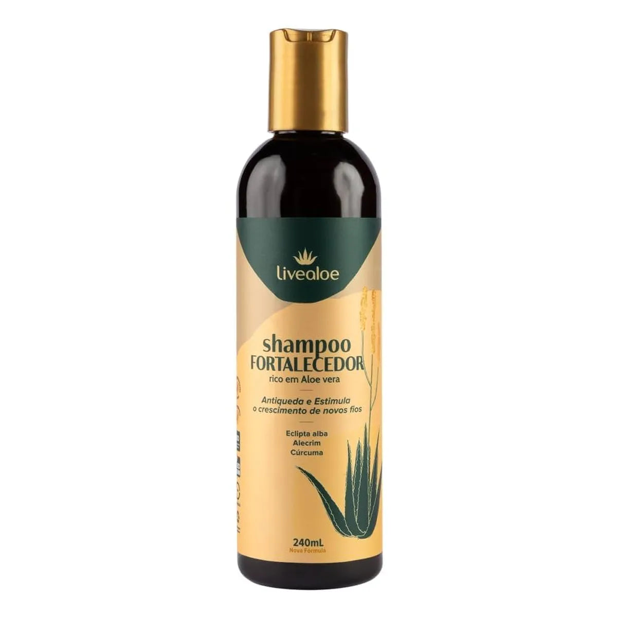 Shampoo Fortalecedor Livealoe – 240 ml