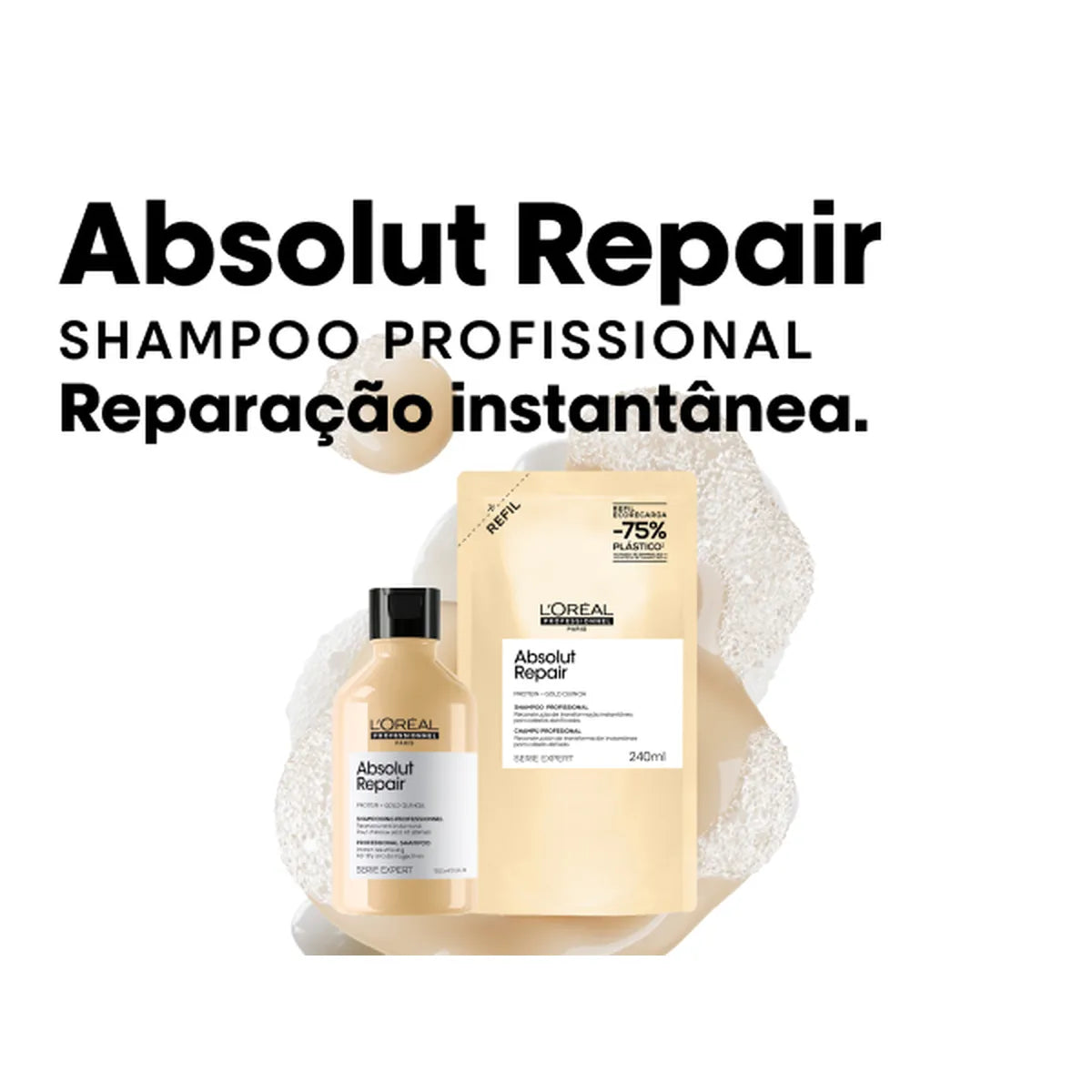 Refil Absolut Repair Shampoo 240 ml UNISEX