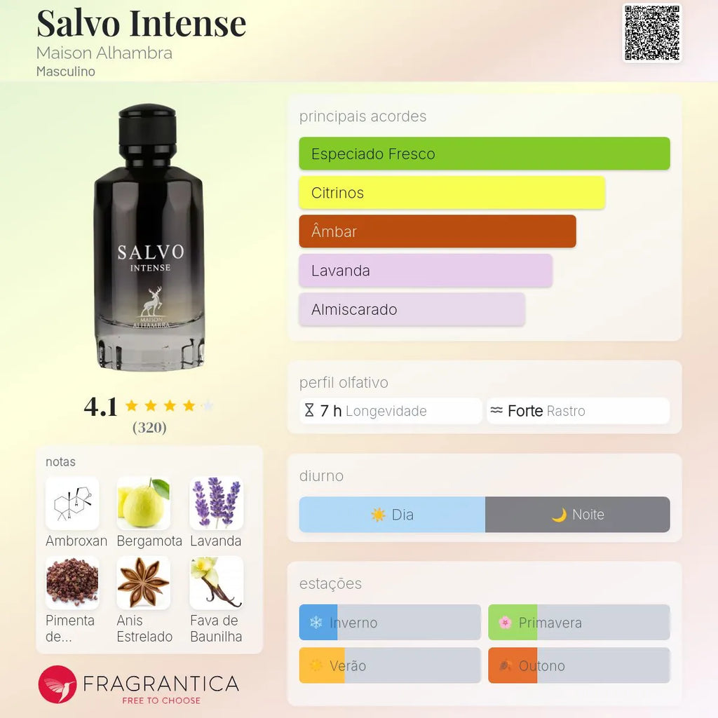 Salvo Intense EDP 100 ml