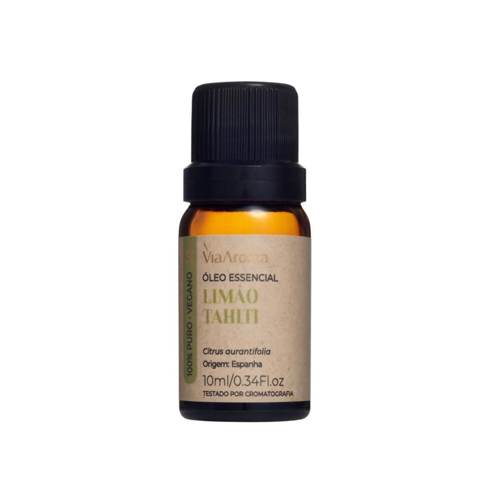 Óleo Essencial Limão Tahiti (Capim-lima) Via Aroma – 10 ml