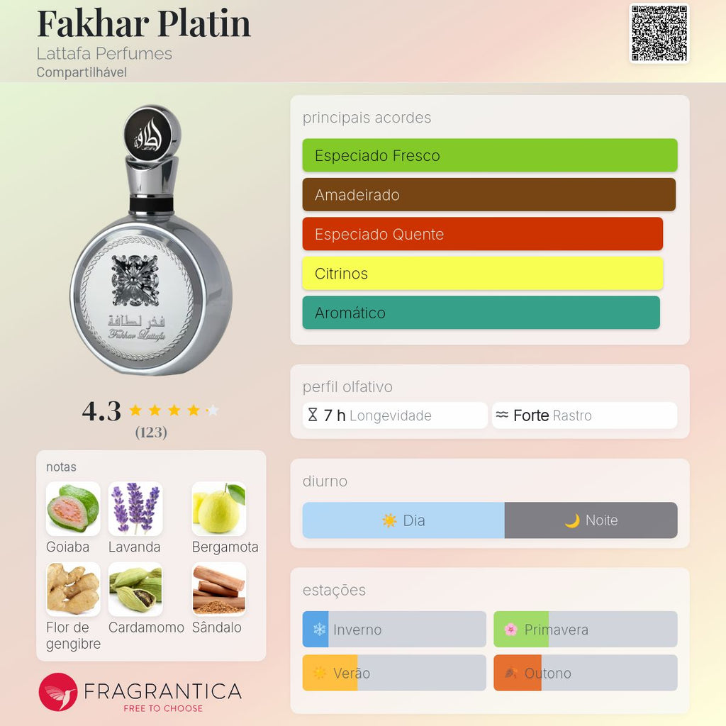 Fakhar Platin Edp 100 Ml
