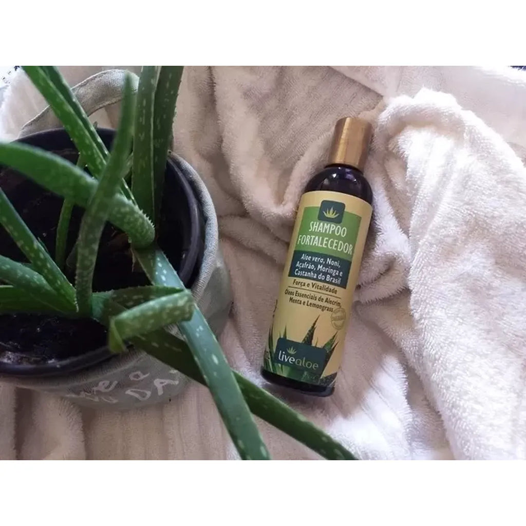 Shampoo Fortalecedor Livealoe – 240 ml