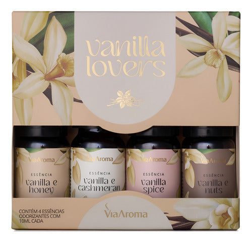 KIT DE 4 ESSENCIAS VANILLA LOVERS ED. LIMITADA