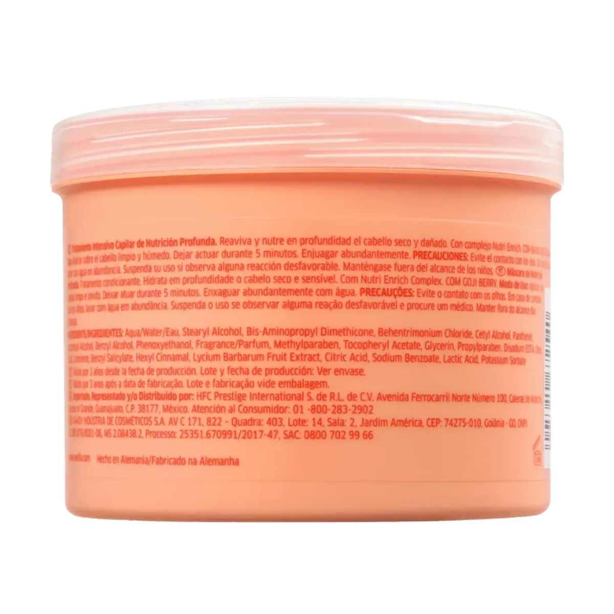 Invigo Nutri‑Enrich Máscara 500 ml