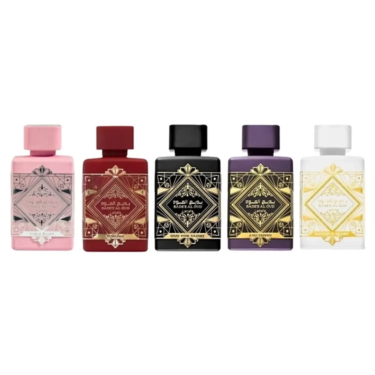 Kit Badee Al Oud Collection 5×5 ml Unissex