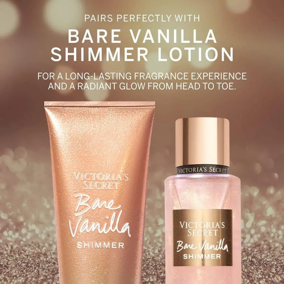 Bare Vanilla Body Splash Shimmer 250ml