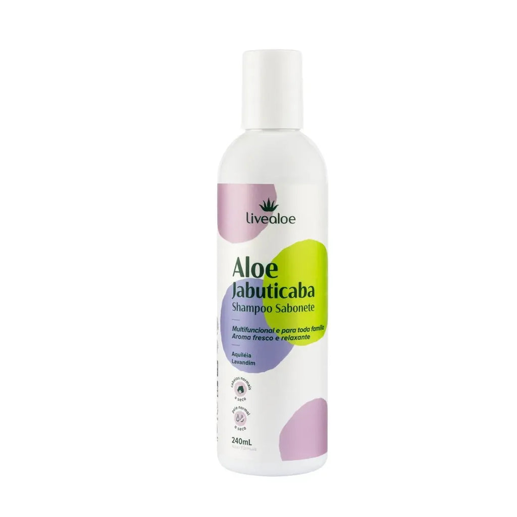 Shampoo & Sabonete Aloe Jabuticaba Livealoe – 240 ml