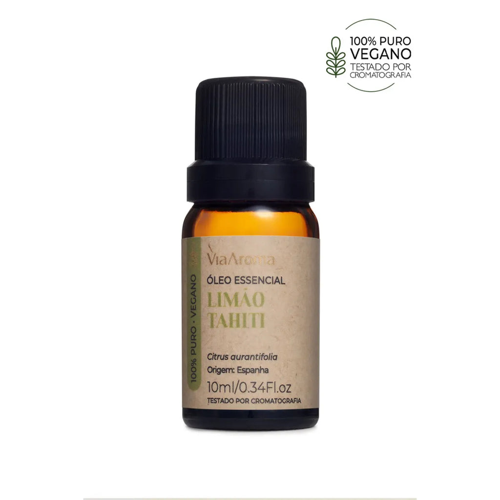 Óleo Essencial Limão Tahiti (Capim-lima) Via Aroma – 10 ml