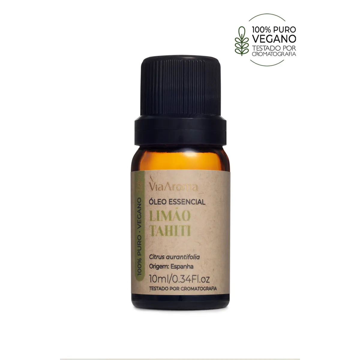 Óleo Essencial Limão Tahiti (Capim-lima) Via Aroma – 10 ml