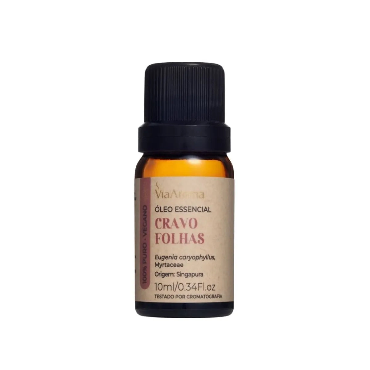 Óleo Essencial Cravo Folhas Via Aroma – 10 ml