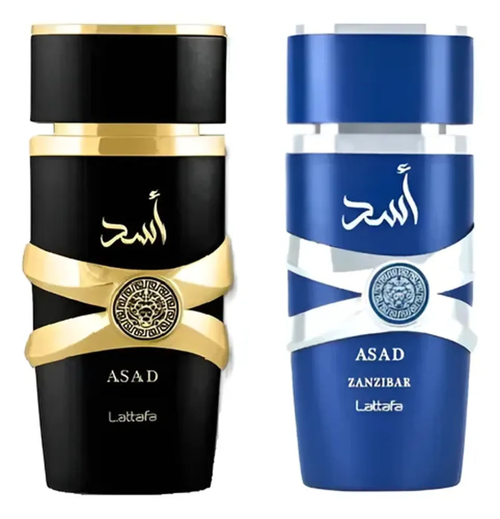 Kit Asad + Asad Zanzibar Edp 2 × 100 Ml Unissex