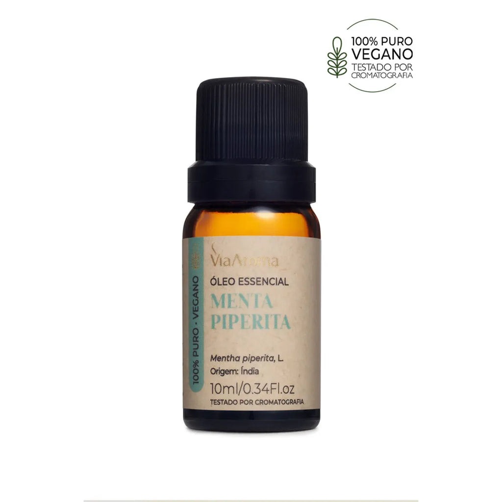 Óleo Essencial Menta Piperita (Hortelã-Pimenta) Via Aroma – 10 ml