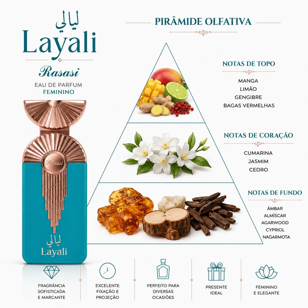 Layali  EDP 80ML