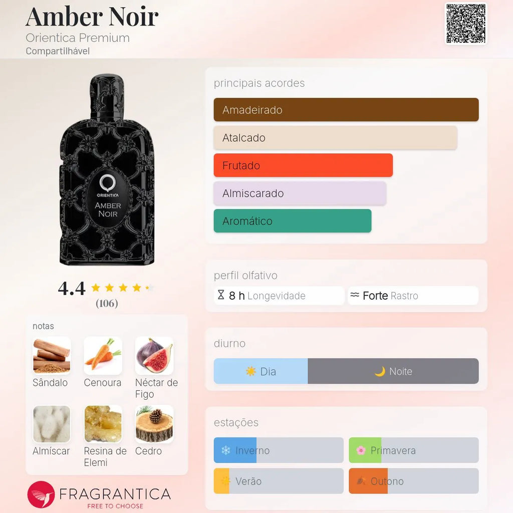 Amber Noir Edp 80 Ml