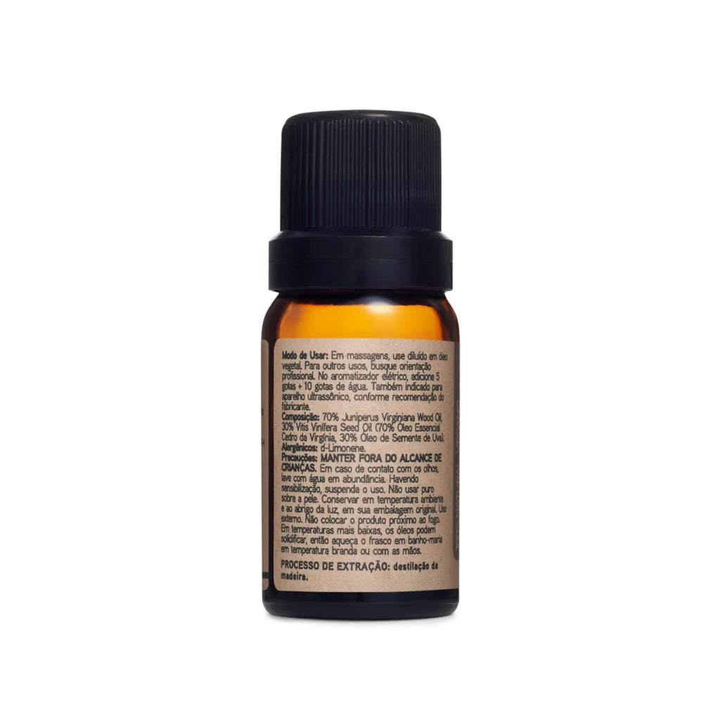 Óleo Essencial Cedro da Virgínia Via Aroma – 10 ml