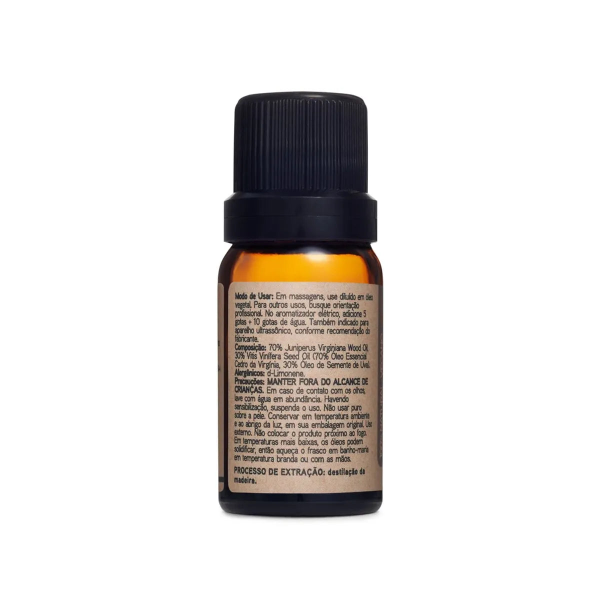 Óleo Essencial Cedro da Virgínia Via Aroma – 10 ml