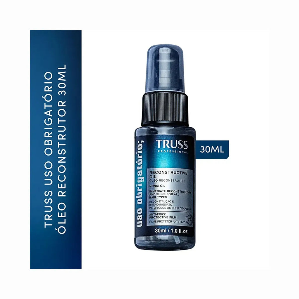 Truss Uso Obrigatório Óleo Capilar Reconstrutor 30 ml