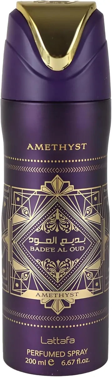 Spray Badee Al Oud Amethyst Perfumed 200 Ml