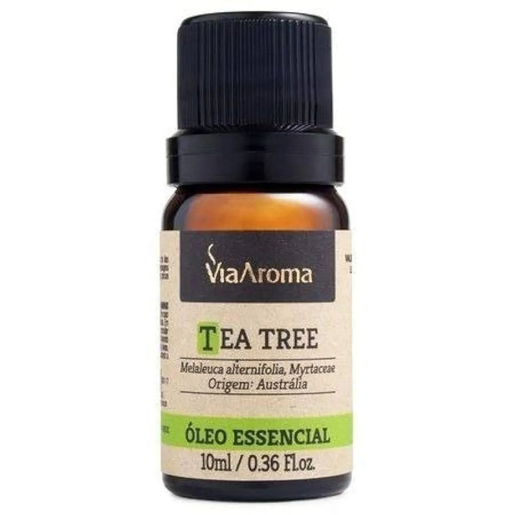 Óleo Essencial Tea Tree (Melaleuca) Via Aroma – 10 ml