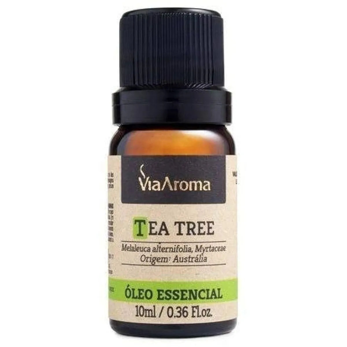Óleo Essencial Tea Tree (Melaleuca) Via Aroma – 10 ml