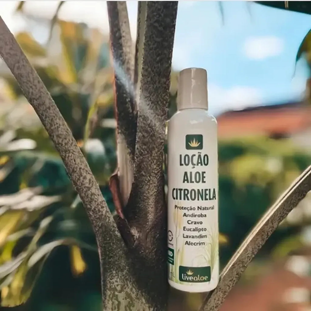 Loção Aloe Citronela Livealoe – 200 ml